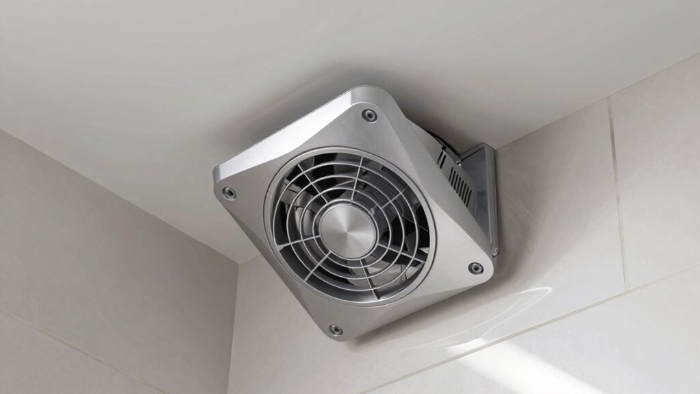 quiet efficient bathroom ventilation