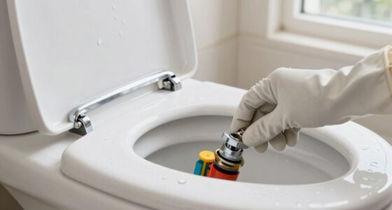 repairing a toilet efficiently