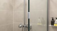 seal shower door properly