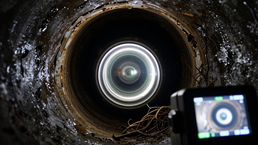sewer camera plumbing inspections