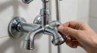 shower valve water hammering