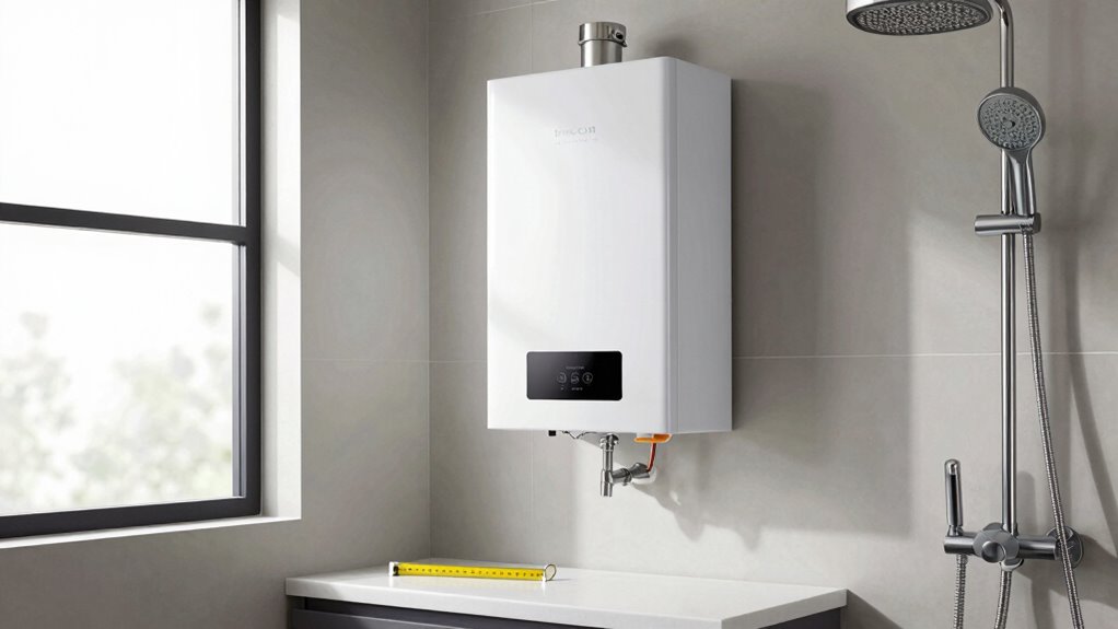 sizing tankless water heater