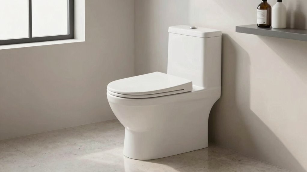 sleek easy to clean toilets