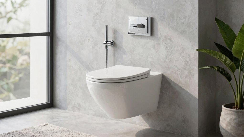sleek efficient space saving toilets