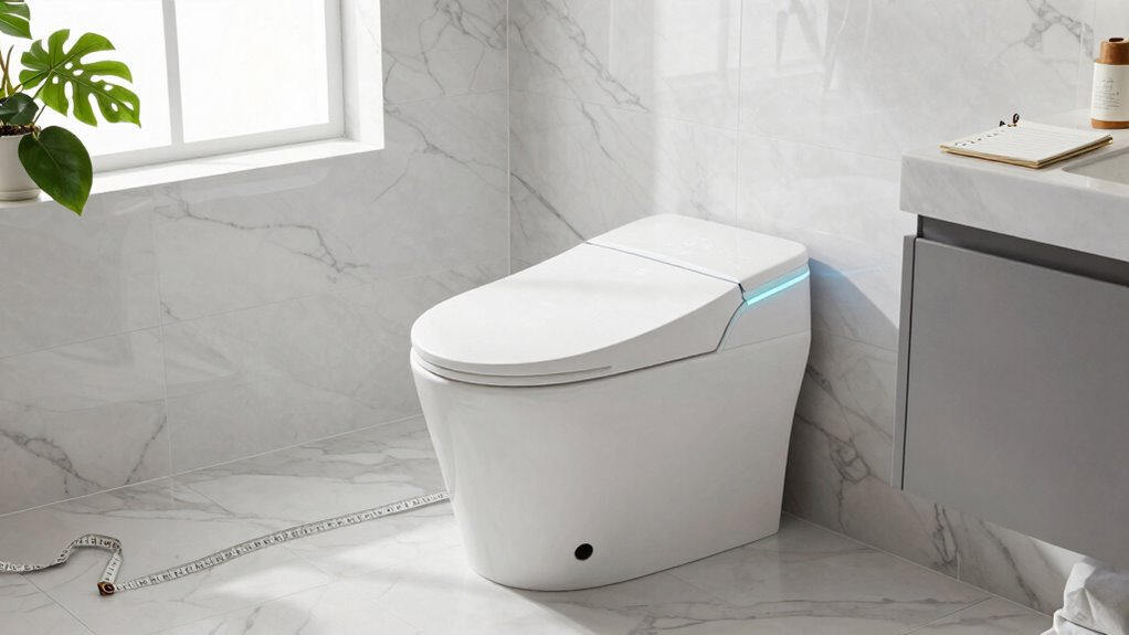 smart toilet installation considerations
