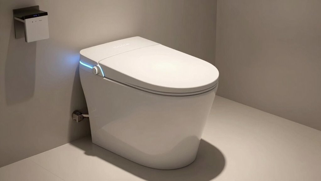 smart toilet power requirements