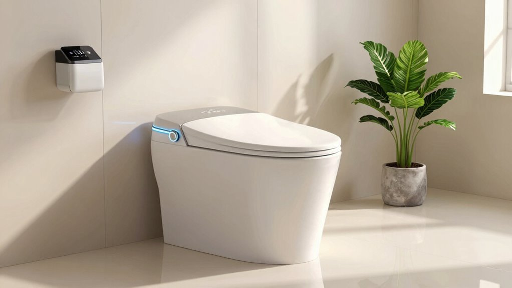 smart toilets require power