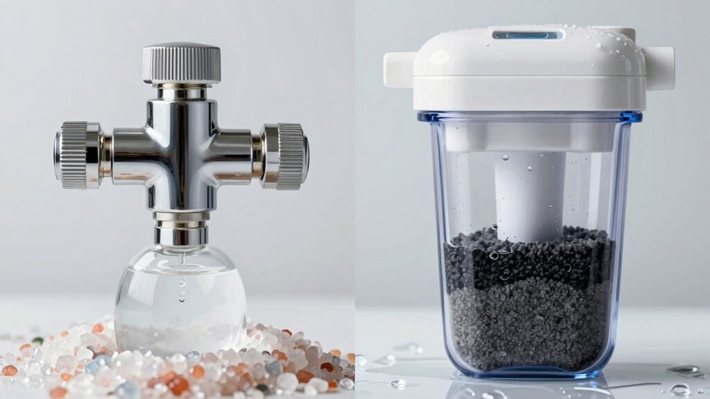 softener for hardness filter for purity