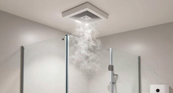steam prevention and ventilation