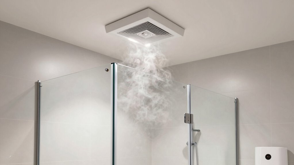 steam prevention and ventilation