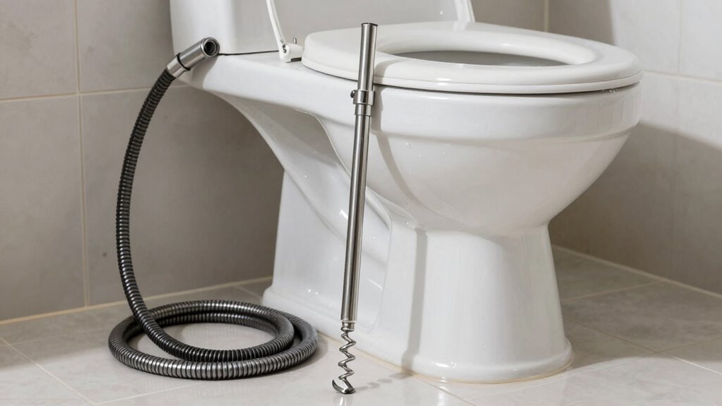 toilet auger for clogs