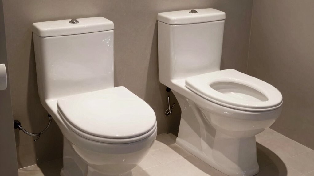 toilet design aesthetic comparison