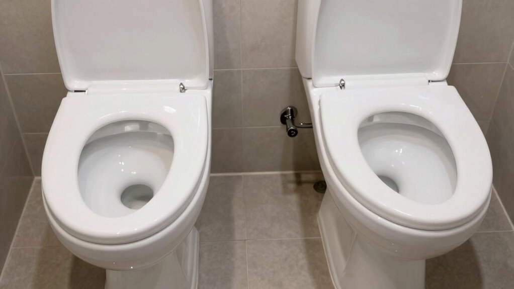 toilet shape and compatibility