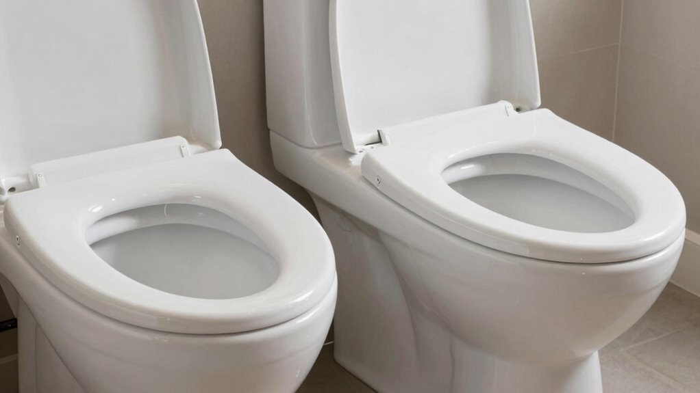 toilet shape impacts bidet compatibility