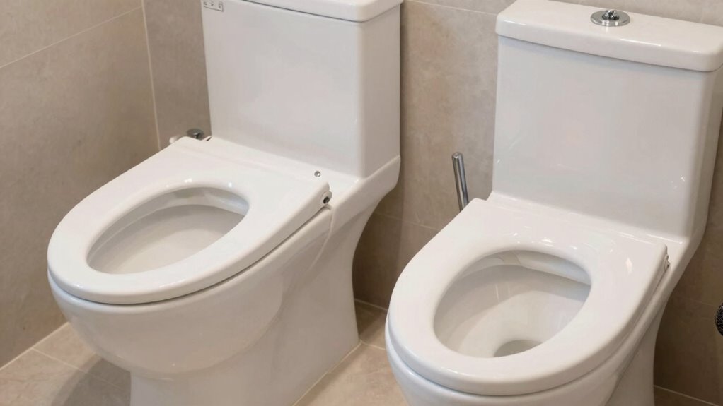 toilet type bidet compatibility