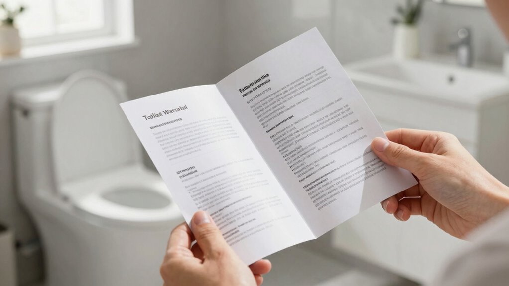 toilet warranty key considerations