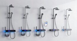 top app controlled showers