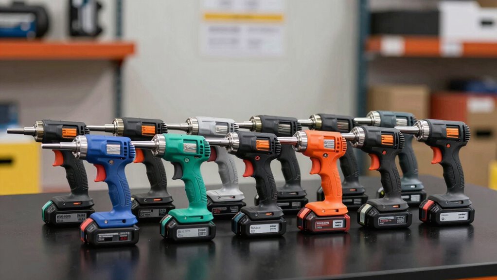 top battery caulking guns