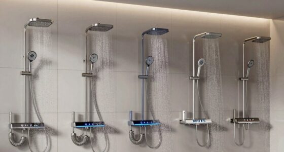 top digital shower systems