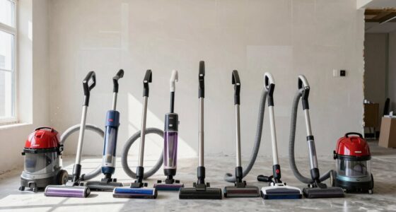 top drywall dust vacuums