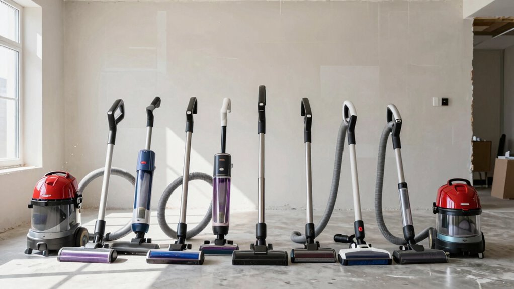 top drywall dust vacuums