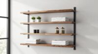 top floating bathroom shelves