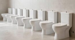 top gravity flush toilets