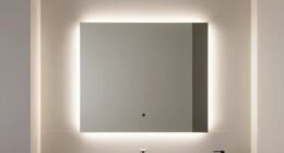 top led bathroom mirrors