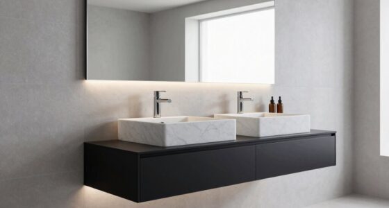 top modern floating vanities