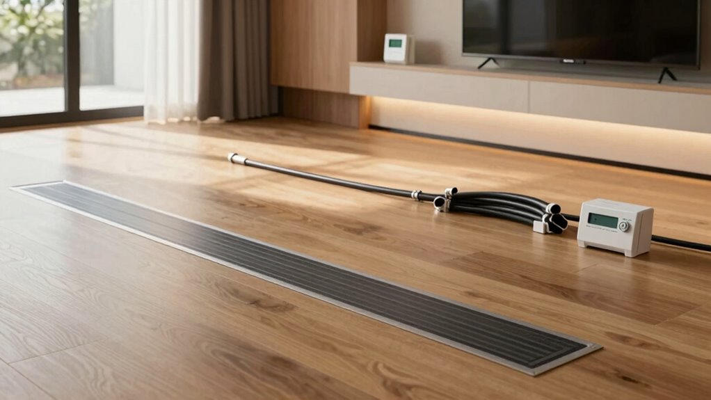 top radiant heating kits