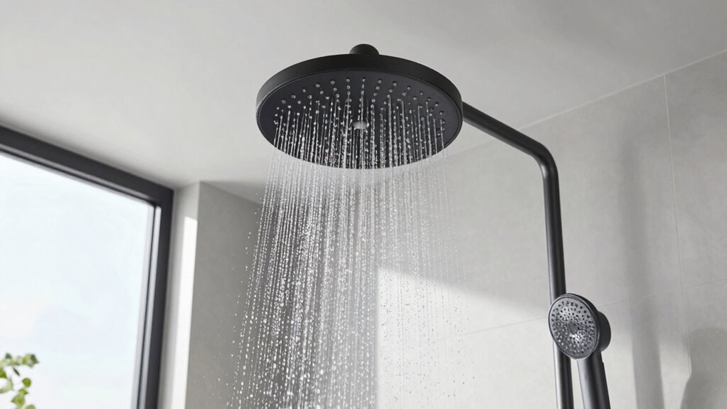 top rain shower systems