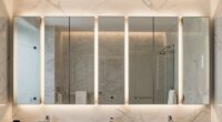 top recessed bathroom cabinets
