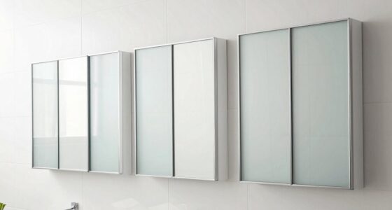 top recessed bathroom cabinets