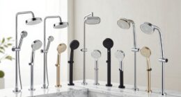 top shower head systems