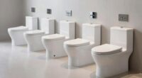 top skirted toilet options