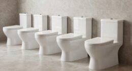 top skirted trapway toilets