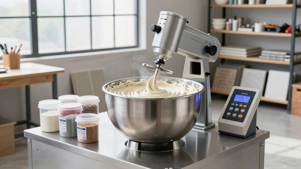 top tile mortar stations