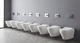 top wall hung toilets
