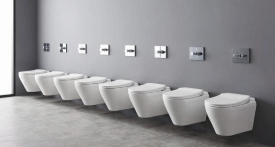 top wall hung toilets