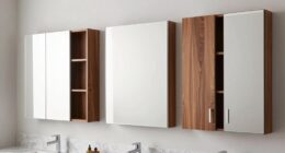 top wall mounted bathroom cabinets