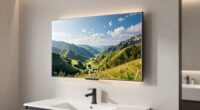 top waterproof bathroom tvs