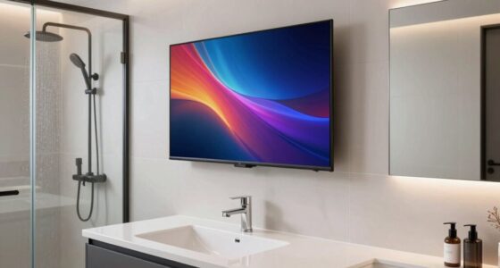 top waterproof bathroom tvs