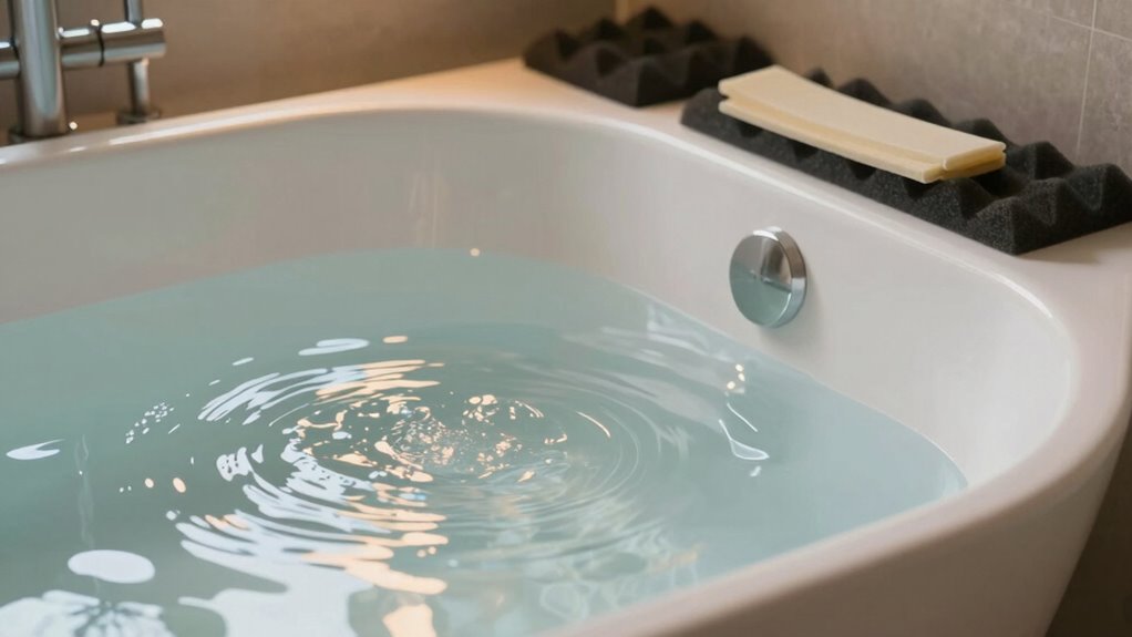 tub drum noise prevention