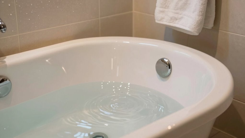 tub materials affect acoustics
