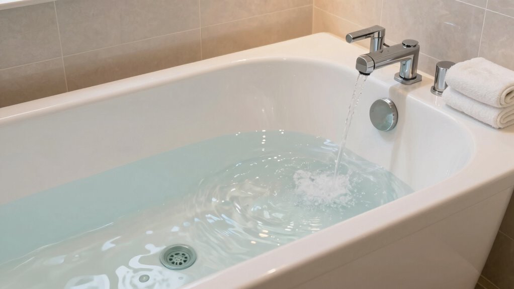 understanding walk in tub drainage
