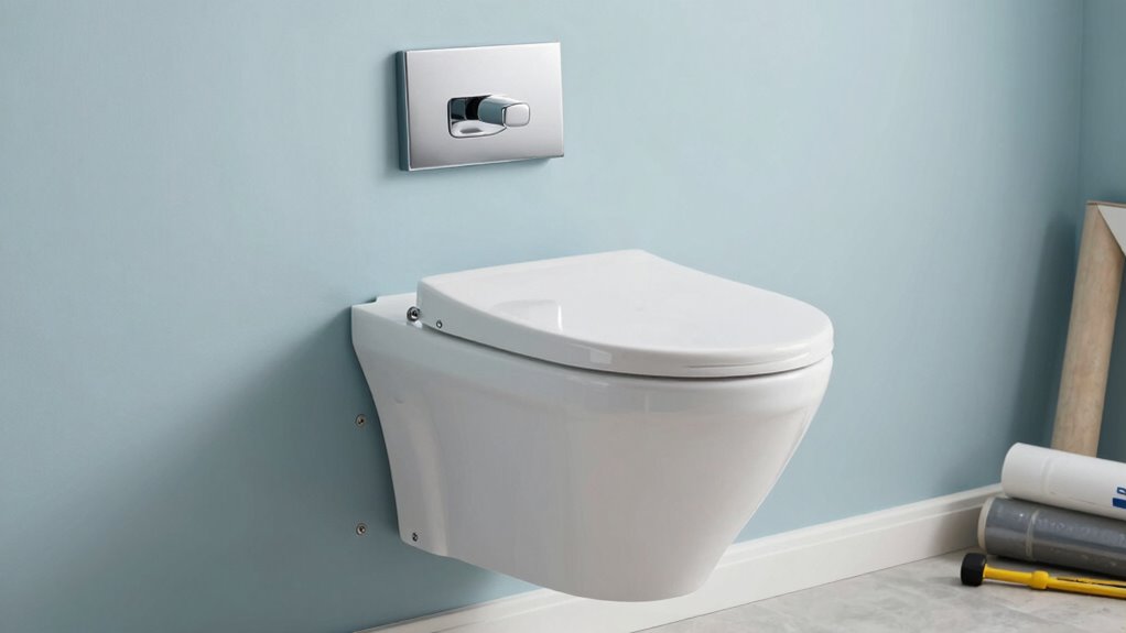 wall hung toilet installation guide