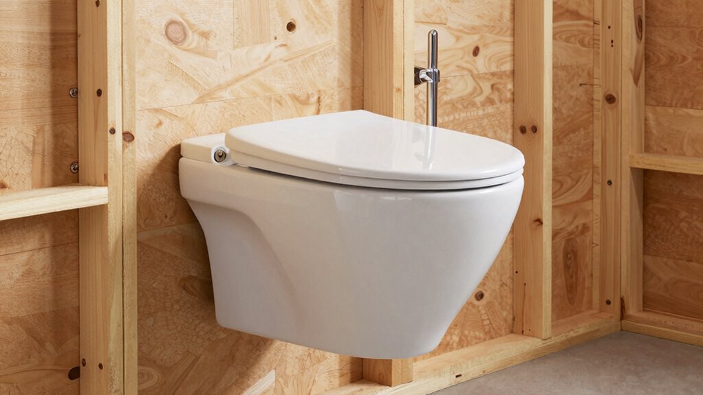 wall hung toilet plumbing requirements
