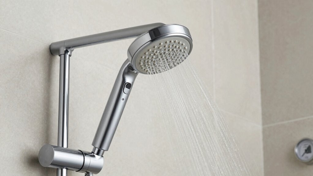 water efficient pressure compatible shower