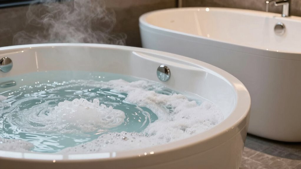 water pressure vs bubbles