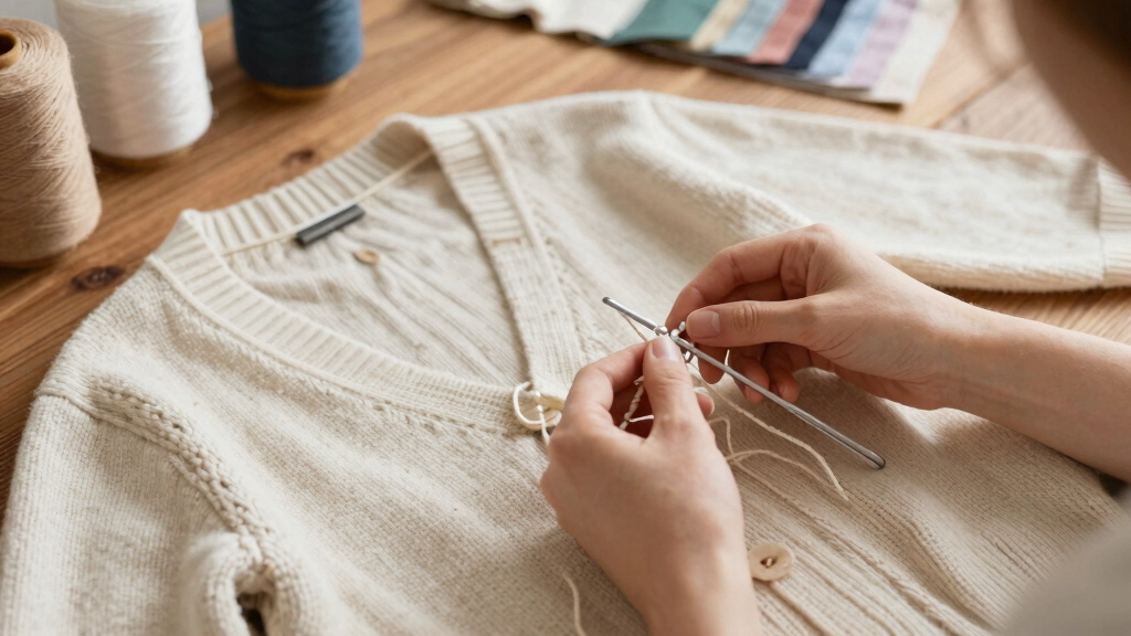 Readers reply: The inside of my cardigans never become bobbled. Can’t the pieces be sewn together inside out?